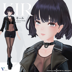 【３Dモデル】キール - kir -　＜VRC対応＞