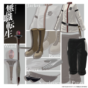 【 #無職転生VRC 】「シルフィエット」髪型・衣装セット　『無職転⽣Ⅱ 〜異世界⾏ったら本気だす〜』 缩略图 2
