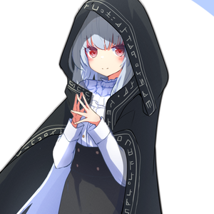 モンクで使った髪が青っぽい女子