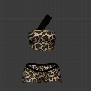Leopard print pajamas