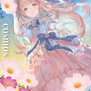 無料配布【🌼コスモスのVTuber素材🩷】