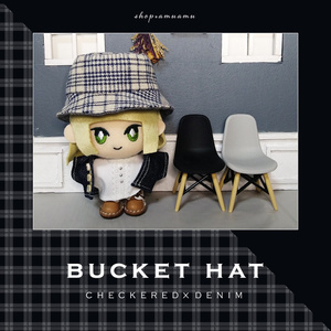ぬい服10cm コットンひまわりセット～casual～（ハット