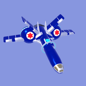 Finger Spaceship (NSP) VRChat Avatar