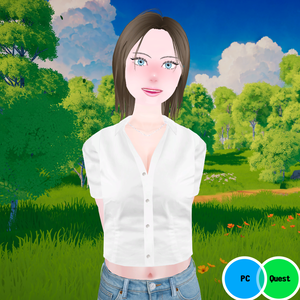 VRCHAT用 3Dモデル「クレア」