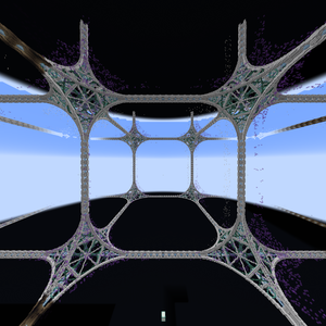 ✨ Crystal World in Minecraft 🔮