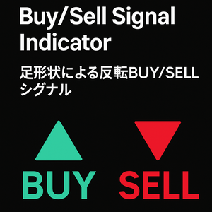 Candle Reversal Buy/Sell Signal Indicator  （足形状による反転BUY/SELLシグナルインジ）