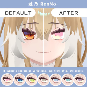 セール【複数アバター対応】Vol.1ふわりアイ【Eye texture】8/31まで 缩略图 50
