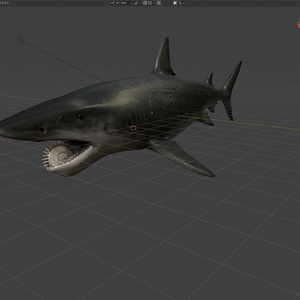 [3D Model] Helicoprion (PBR Texture...)