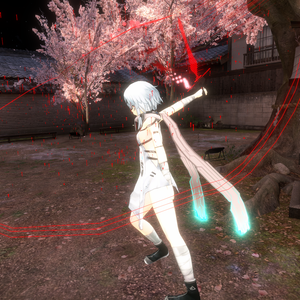 [VRChat] Particle Animation MusicSword - Ghost Ship