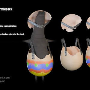 Egg Costume for Wormiesock 缩略图 2