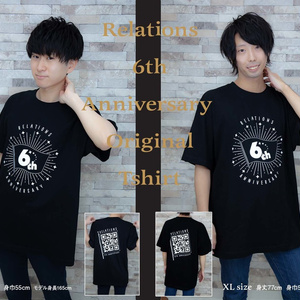 Relations 6周年 Tシャツ 【10/8まで】