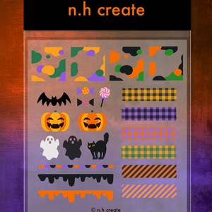Halloweenステッカー