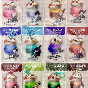 アクリルキーホルダー】蝋の翼シンクレア×4本目のマッの火イサン
