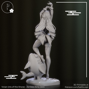 1/7 ゼンレスゾーンゼロ 儀玄 - Awaken Association - BOOTH