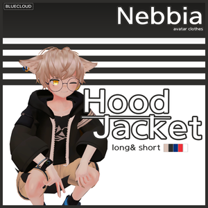 【3Dモデル】 [ネビア] Nebbia - Hood jacket[🚫Stop selling]