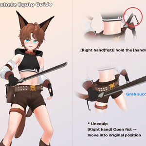【3Dモデル】『砂猫-るい』 - Rooi [2.0] 缩略图 6