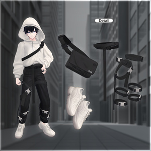 [水瀬, 狛乃, マロ/ +Head] Daily Techwear 缩略图 16
