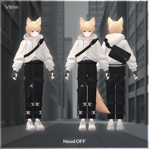 [水瀬, 狛乃, マロ/ +Head] Daily Techwear 缩略图 10