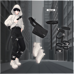 [水瀬, 狛乃, マロ/ +Head] Daily Techwear 缩略图 6
