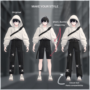 [水瀬, 狛乃, マロ/ +Head] Daily Techwear 缩略图 17