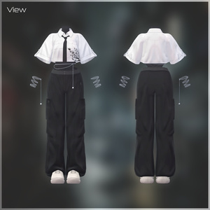 [6 アバター対応] Daily Techwear-II 缩略图 9