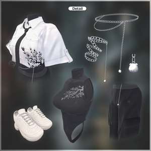 [6 アバター対応] Daily Techwear-II 缩略图 11