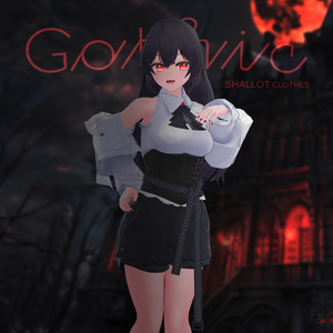 [森羅/ 水瀬/ マヌカ/ しお/ Shallot/ +Head/ NovaBody] Gothic Clothes 缩略图 10