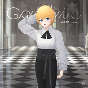 [森羅/ 水瀬/ マヌカ/ しお/ Shallot/ +Head/ NovaBody] Gothic Clothes 缩略图 4