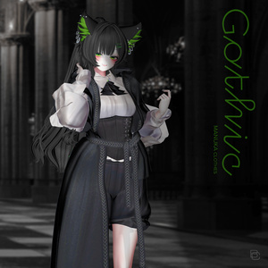 [森羅/ 水瀬/ マヌカ/ しお/ Shallot/ +Head/ NovaBody] Gothic Clothes 缩略图 9
