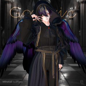[森羅/ 水瀬/ マヌカ/ しお/ Shallot/ +Head/ NovaBody] Gothic Clothes 缩略图 8