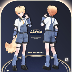 『ラテ』 - Latte / オリジナル3Dモデル 缩略图 2