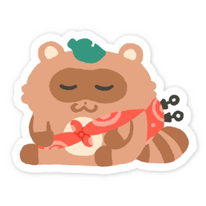 サウナボーイxピーナッツくん メッシュバッグ （カーキ） - 狸豆商店