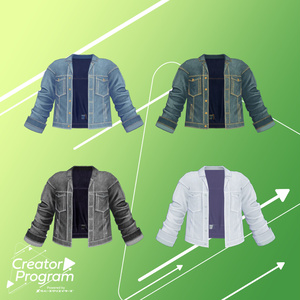 男性アバター向け衣装『GJacketSet』 - By 竹流 / CP1 缩略图 7
