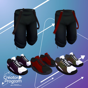 男性アバター向け衣装『St Basket Tanktop』 - By 立下あわ / CP5 缩略图 9