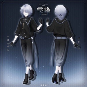オリジナル3Dモデル『雫峰 -Shizune- 』 #雫峰3D #Shizune3D / AC3 缩略图 2