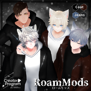 男性アバター向け衣装『RoamMods』 - By 睦月ねろ / CP37
