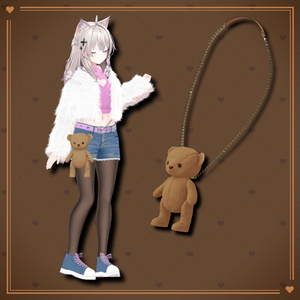 アバター向けアイテム『TeddyBearBag』 - By 仲澤詩音 / CP33 缩略图 4