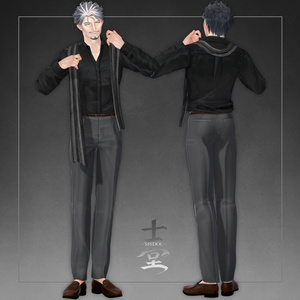 オリジナル3Dモデル『士堂 -Shidou- 』 #士堂3D #Shidou3D / AC8 缩略图 4