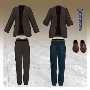 【7アバター対応】アバター向け衣装『TRAD WEAR SET』 - By 竹流 / CP1 缩略图 6