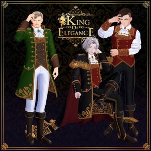 男性アバター向け衣装『King of Elegance』 - By 竹流/ CP1 缩略图 3