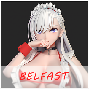 【MMDモデル】アズールレーン/HMS Belfast ベルファスト