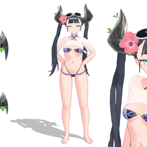 【MMDモデル】アズールレーン/ IJN Katsuragi 葛城 かつらぎ