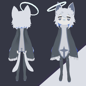オリジナル3Dモデル【猫又ゆう】#MxU工房 缩略图 2
