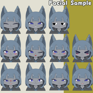 オリジナル3Dモデル【つきよ-Tukiyo-】v2.6 #MxU工房 缩略图 4