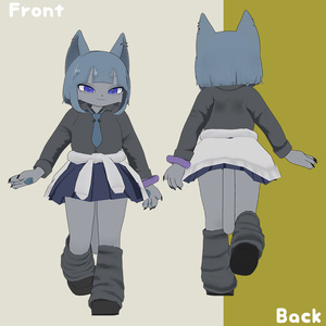 オリジナル3Dモデル【つきよ-Tukiyo-】v2.6 #MxU工房 缩略图 2