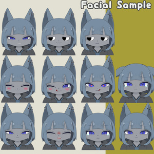 オリジナル3Dモデル【つきよ-Tukiyo-】v2.6 #MxU工房 缩略图 5