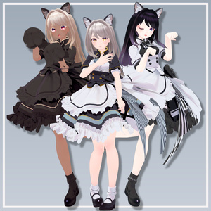プチセール中【複数アバター対応】MiuLongHair【VRChat想定】 缩略图 26