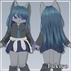 プチセール中【複数アバター対応】MiuLongHair【VRChat想定】 缩略图 36