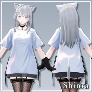 プチセール中【複数アバター対応】MiuLongHair【VRChat想定】 缩略图 32