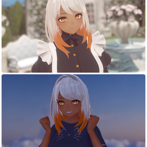 プチセール中【複数アバター対応】MiuLongHair【VRChat想定】 缩略图 55